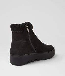 WARMUP MI BLACK BLACK SUEDE FUR