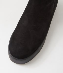 WARMUP MI BLACK BLACK SUEDE FUR