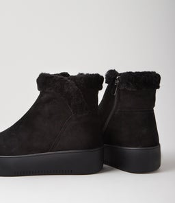 WARMUP MI BLACK BLACK SUEDE FUR