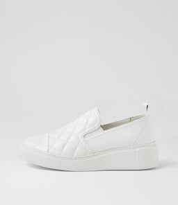 YOPPIT MI WHITE WHITE PATENT LEATHER