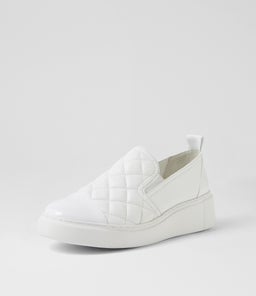 YOPPIT MI WHITE WHITE PATENT LEATHER