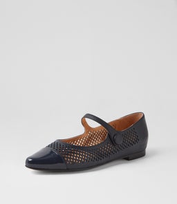 SINGSONG MI NAVY PATENT LEATHER
