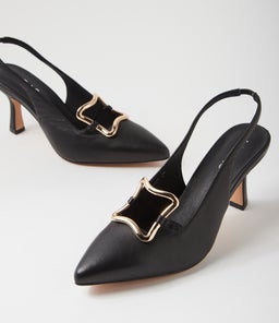 LUTON MI BLACK LEATHER