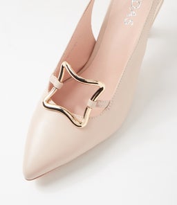 LUTON MI NUDE LEATHER
