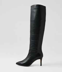 BUBBLES MI BLACK LEATHER