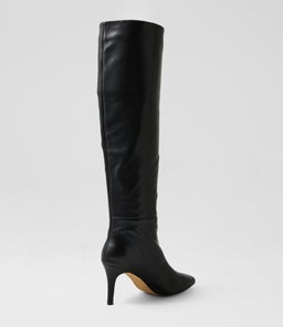 BUBBLES MI BLACK LEATHER