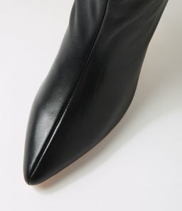 BUBBLES MI BLACK LEATHER