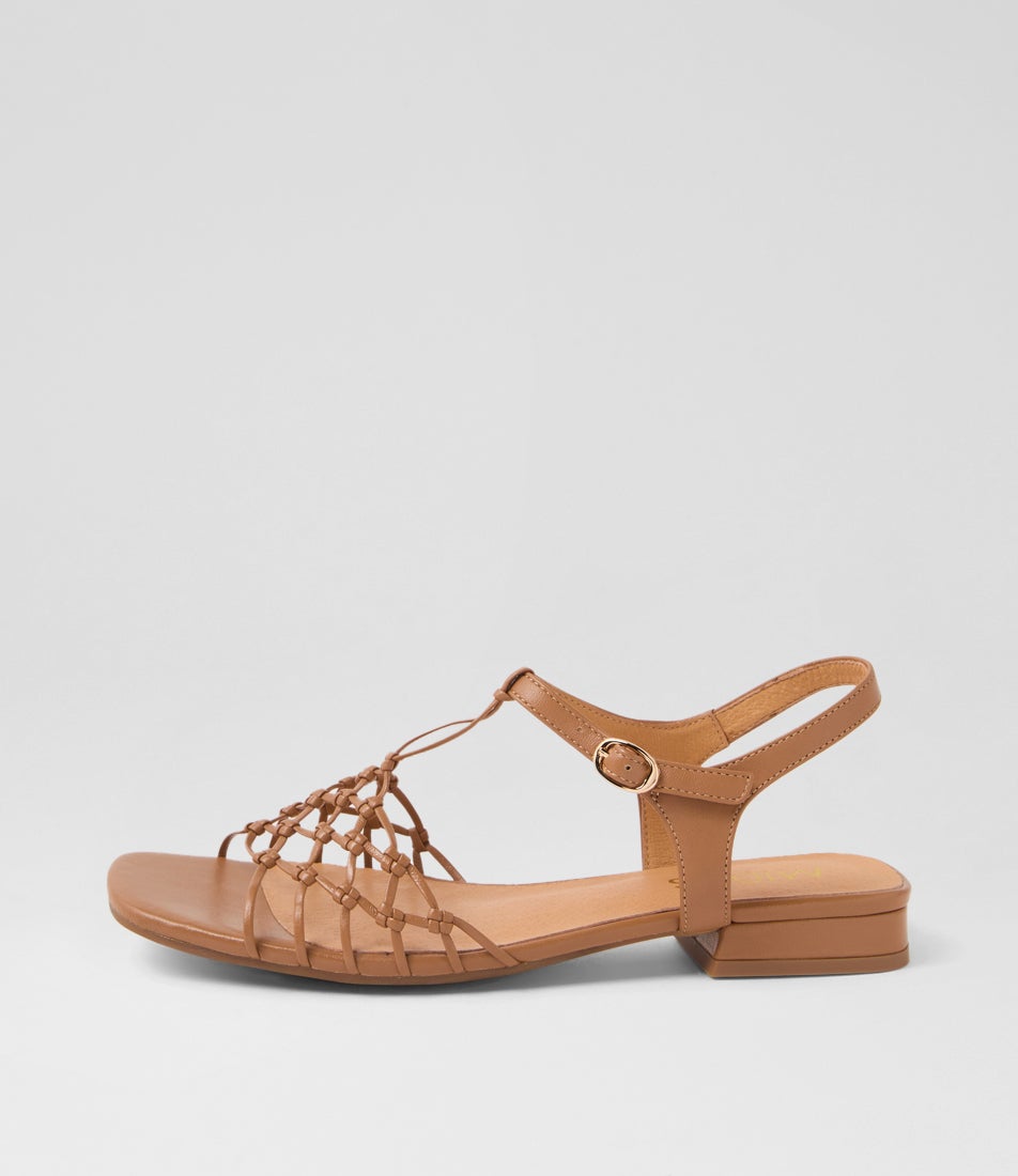 Niala Tan Leather Sandals Niala Tan Leather Sandals