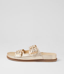 QALIL MI PALE GOLD LEATHER