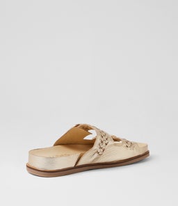 QALIL MI PALE GOLD LEATHER