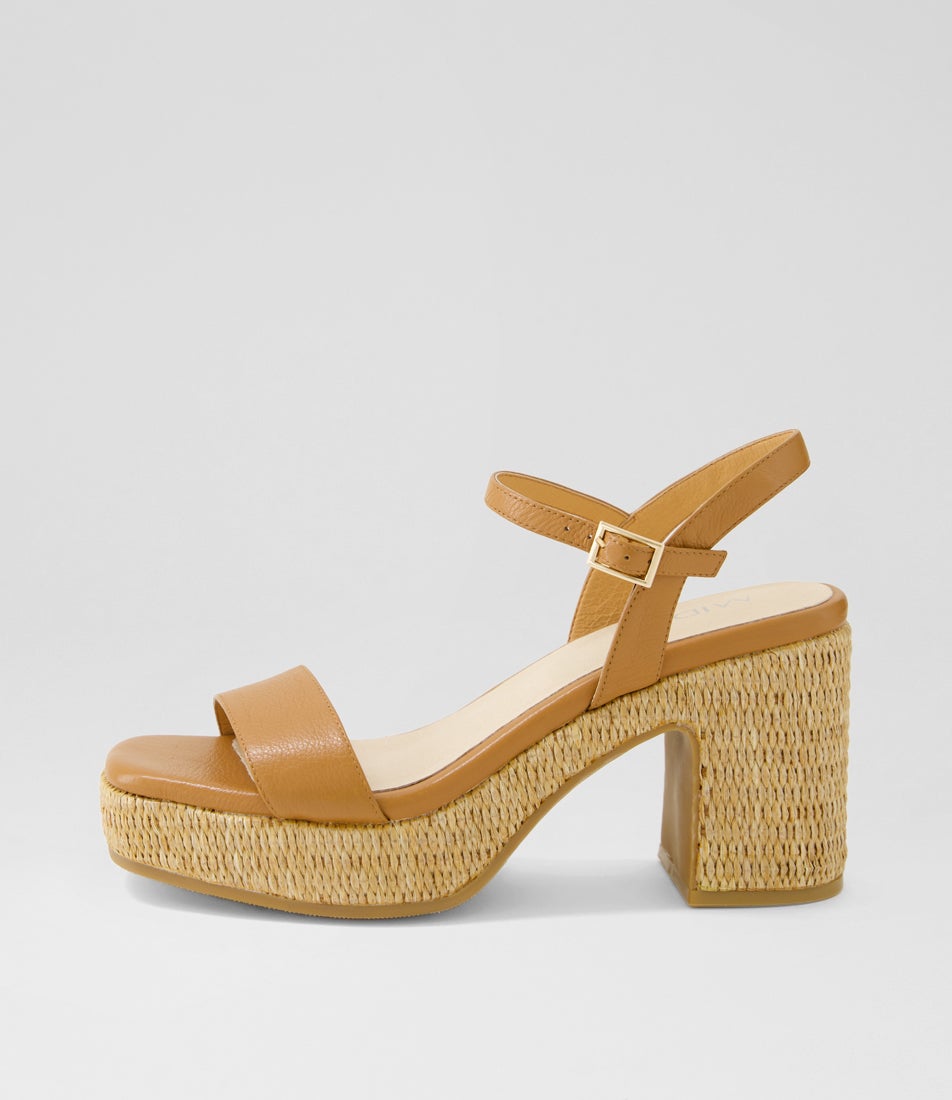 Kennedy Dark Tan Leather Sandals Kennedy Dark Tan Leather Sandals