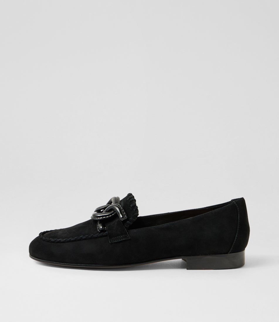 Idyllic Black Suede Loafers Idyllic Black Suede Loafers