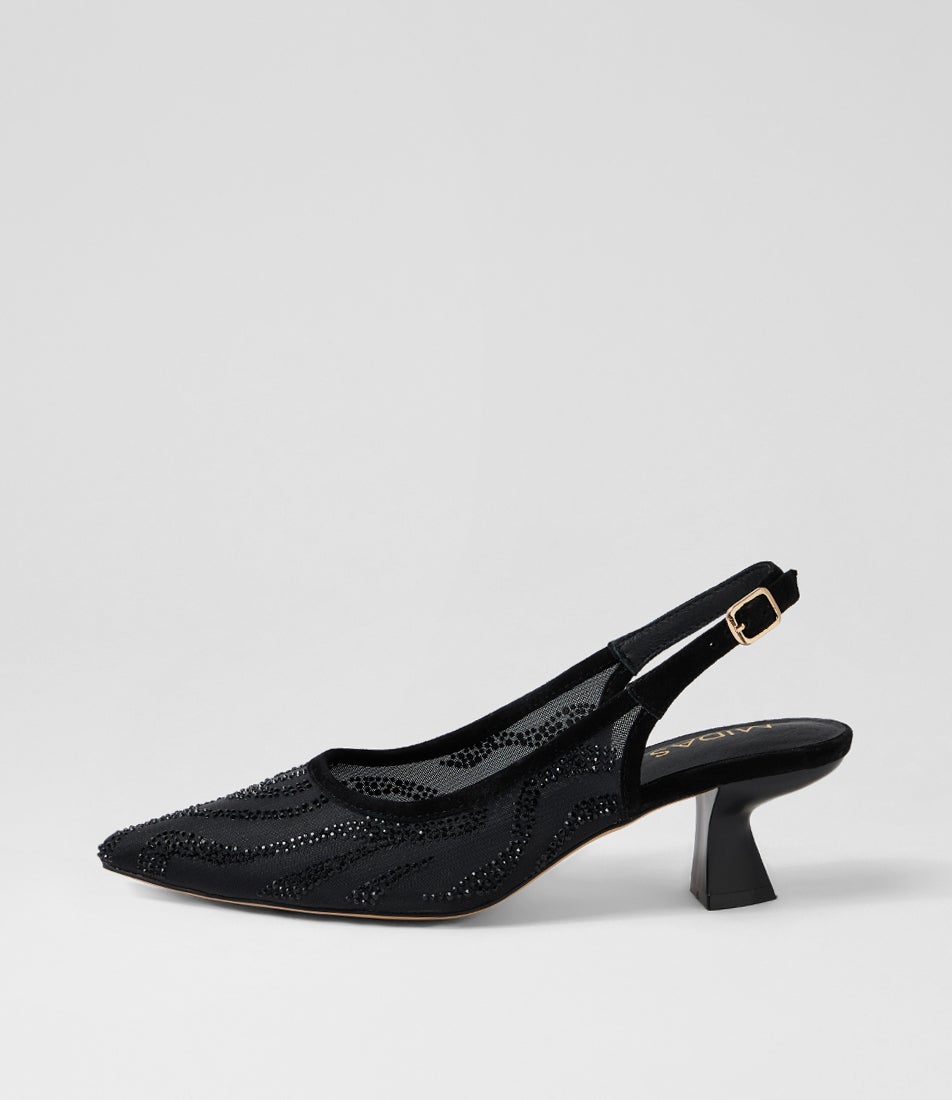Lush Black Mix Heels Lush Black Mix Heels