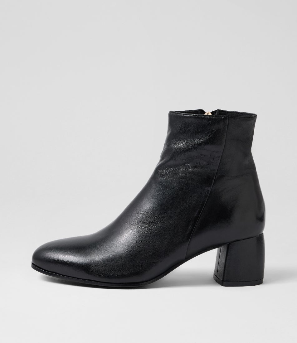 Fryes Black Leather Ankle Boots Fryes Black Leather Ankle Boots