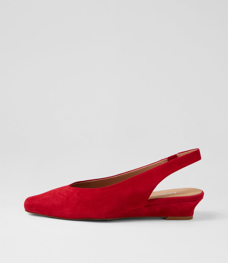 Paramore Red Suede Heels