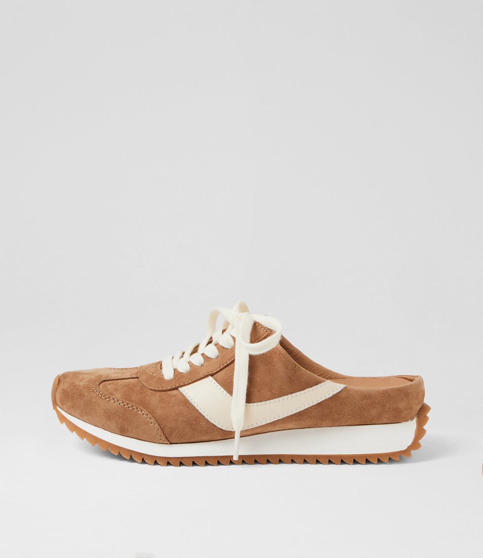 Dibs Light Choc Suede Sneakers