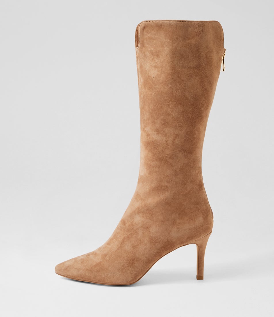 Bowee Light Choc Suede Calf Boots Bowee Light Choc Suede Calf Boots