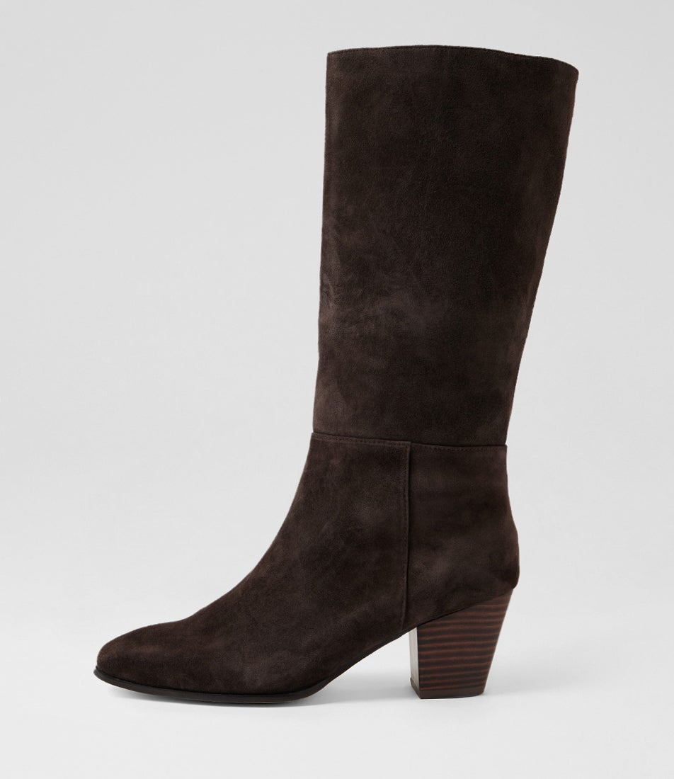 Roka Choc Suede Knee High Boots Roka Choc Suede Knee High Boots