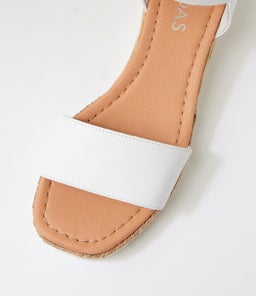 ILUDRA MI WHITE LEATHER