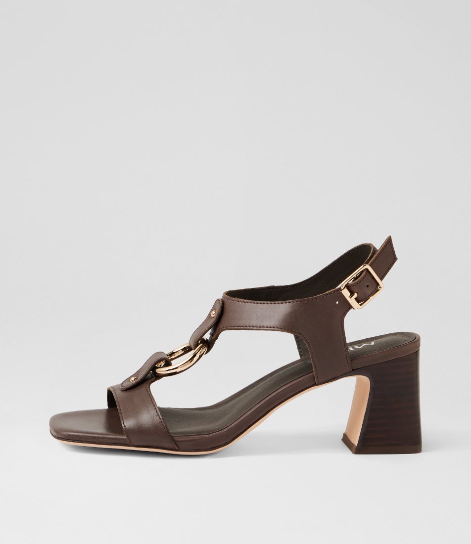 Jam Choc Leather Sandals