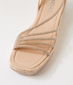 VERSUS MI SANDY SUEDE JEWELS