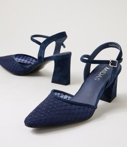 KAZOO MI NAVY SUEDE MESH