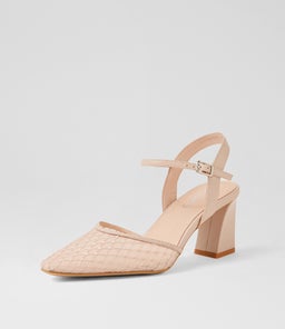 KAZOO MI NUDE LEATHER MESH