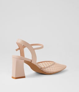 KAZOO MI NUDE LEATHER MESH
