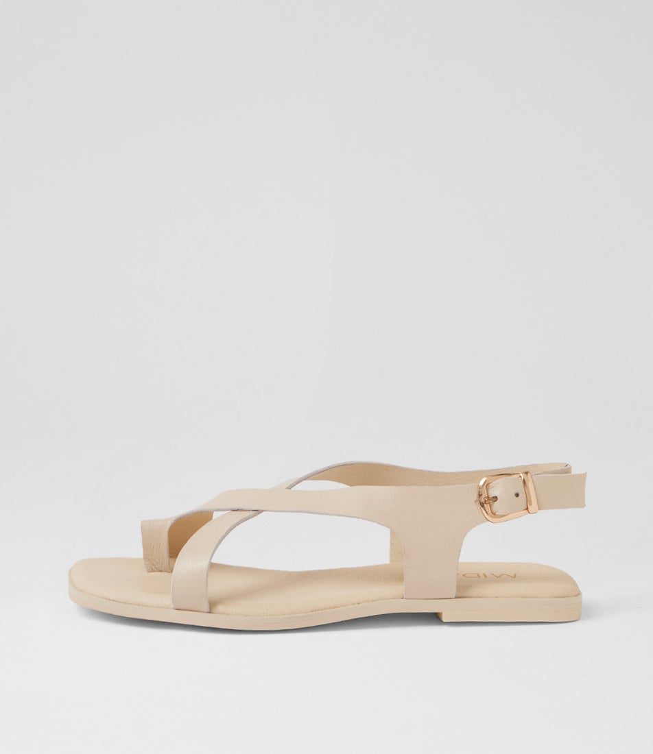 Ferria Milk Leather Thongs