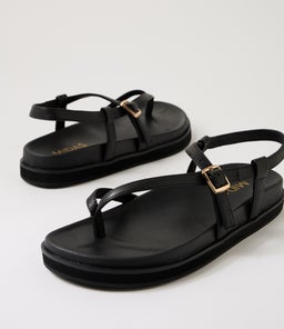 VANREN MI BLACK BLACK SOLE LEATHER