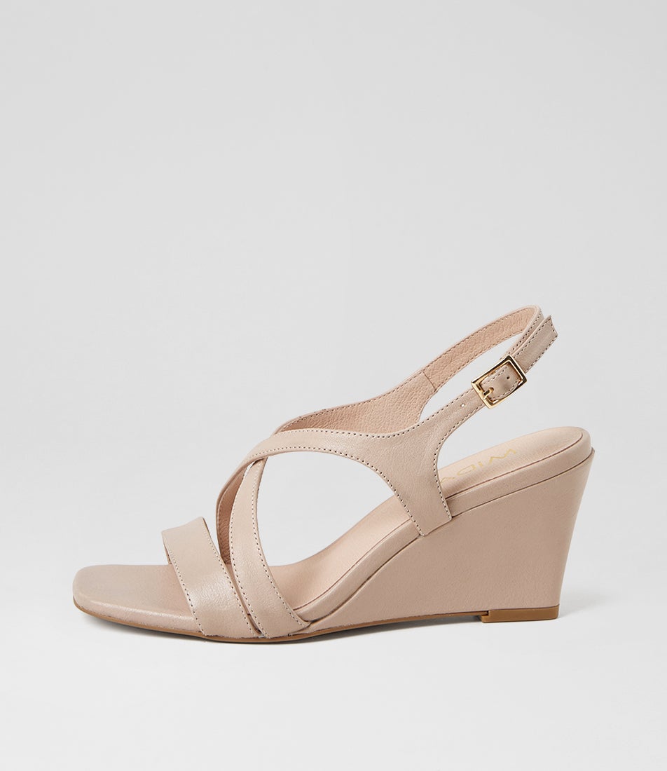 Heybaby Rose Leather Wedges