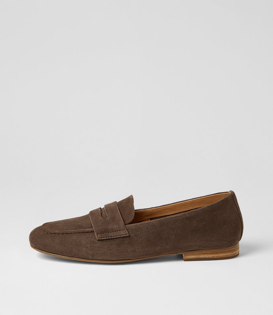 Mirri Hot Choc Suede Loafers