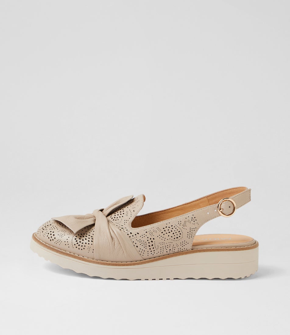 Oddie Vanilla Leather Slingbacks Oddie Vanilla Leather Slingbacks