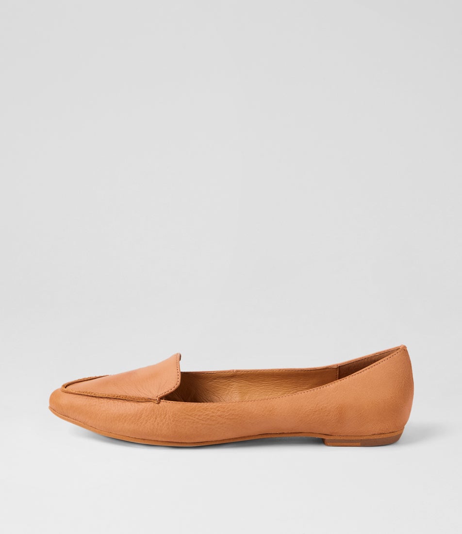 Gyro Tan Leather Loafers