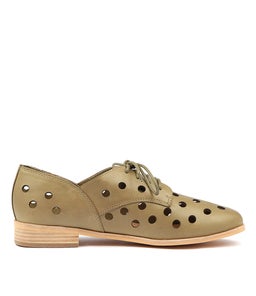 QUARTET KHAKI LEATHER