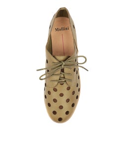 QUARTET KHAKI LEATHER