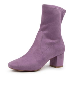 CAREFUL LILAC STRETCH MICROSUEDE