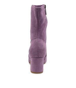 CAREFUL LILAC STRETCH MICROSUEDE