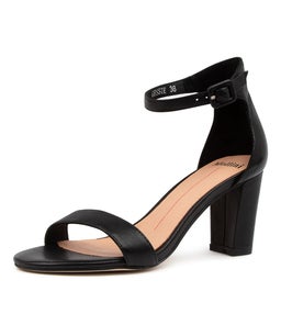 GESSIE BLACK LEATHER