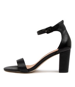 GESSIE BLACK LEATHER