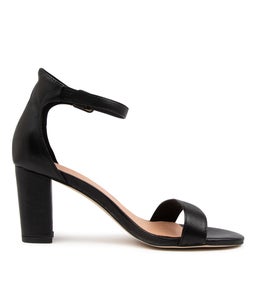 GESSIE BLACK LEATHER