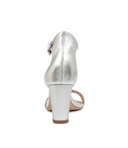 GESSIE SILVER LEATHER