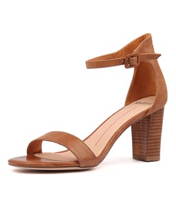 GESSIE TAN VENEER HEEL LEATHER