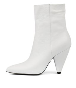 APAGE WHITE LEATHER