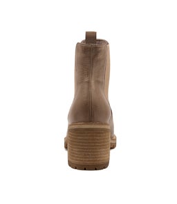 BISCOTI TAUPE LEATHER