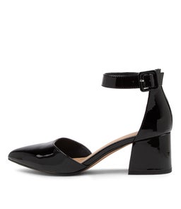 RAEMS BLACK PATENT LEATHER