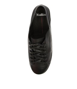 OSKHER BLACK LEATHER