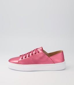 OSKHER GUAVA METALLIC LEATHER