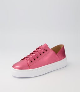 OSKHER GUAVA METALLIC LEATHER