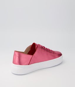 OSKHER GUAVA METALLIC LEATHER
